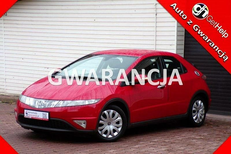 Czerwony Używany 2008 Honda Civic Hatchback | 16 900 zł (Uczciwa cena) - Obraz 1/4