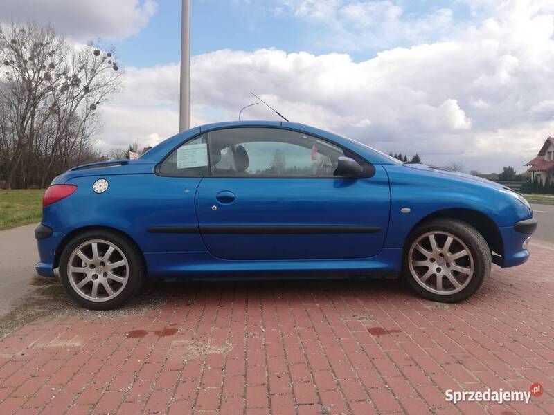 Używany Peugeot 206 CC 2002 Kabriolet