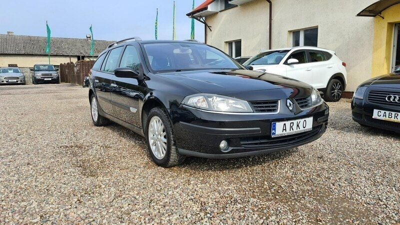 Używany Renault Laguna II 135 KM (99 kW) 2006 Czarny Sedan/Limuzyna