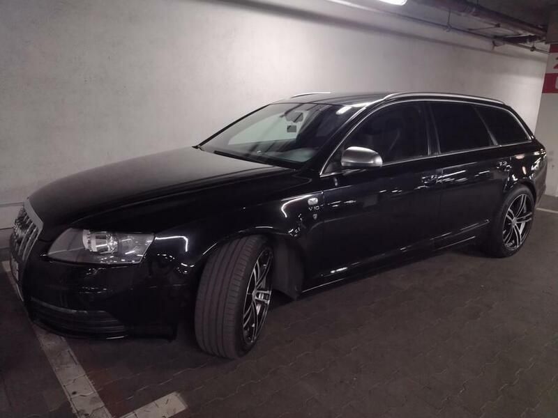 Czarny Używany 2008 Audi S6 Sport Kombi | 64 800 zł - Obraz 1/4