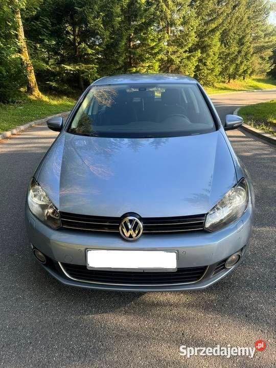 Niebieski Używany 2009 VW Golf VI Highline Hatchback | 21 499 zł - Obraz 1/4