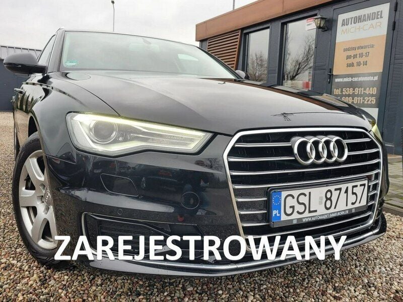 Czarny (metalik) Używany 2015 Audi A6 Kombi | 64 900 zł (Uczciwa cena) - Obraz 1/4