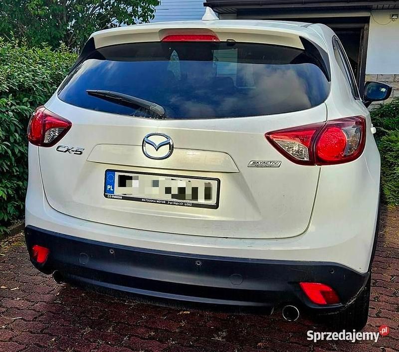 Biały Używany 2015 Mazda CX-5 SUV | 69 900 zł (Uczciwa cena) - Obraz 1/4
