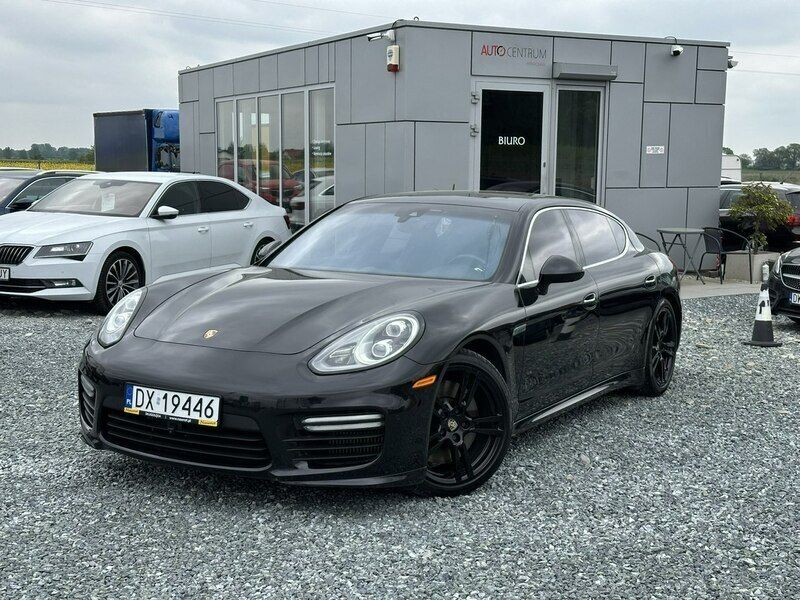Czarny (metalik) Używany 2014 Porsche Panamera Sedan/Limuzyna | 169 900 zł - Obraz 1/4