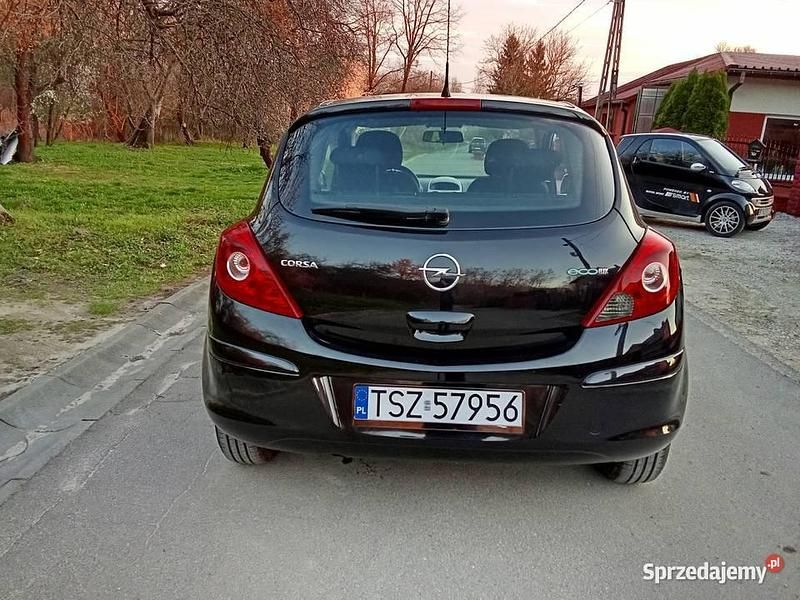 Czarny Używany 2009 Opel Corsa Hatchback | 8500 zł - Obraz 1/4