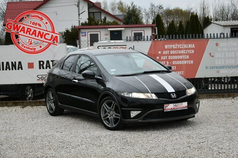 Czarny Używany 2011 Honda Civic Hatchback | 29 900 zł (Uczciwa cena) - Obraz 1/4