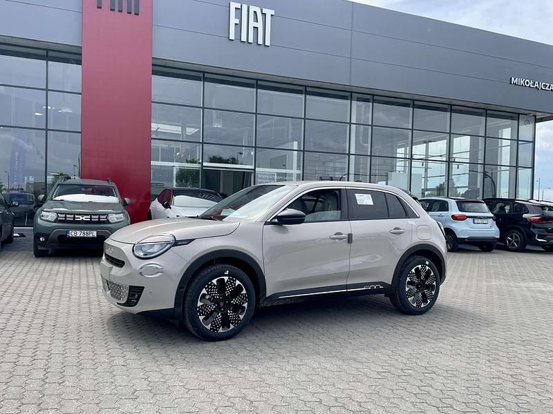 Lakier pastelowy biały gelato Nowe 2025 Fiat 600 La Prima Hatchback | 106 300 zł (Uczciwa cena) - Obraz 1/4