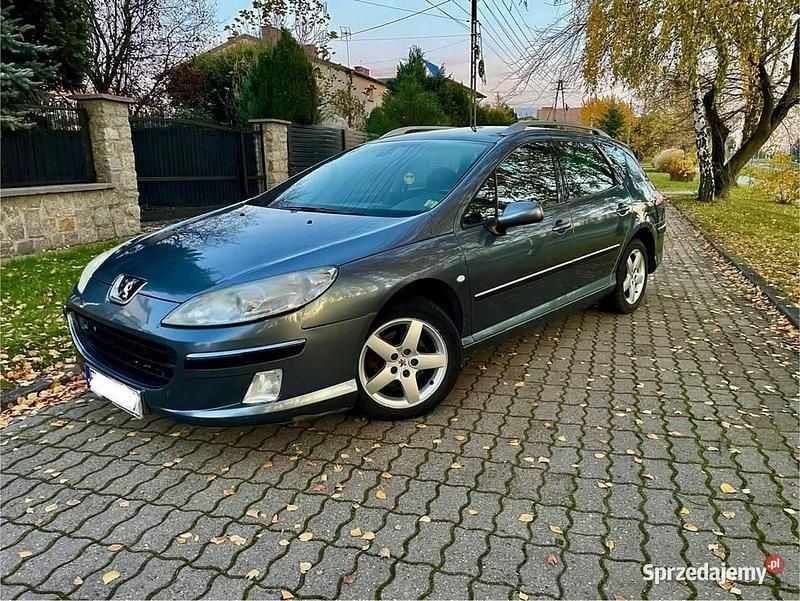 Grafitowy Używany 2006 Peugeot 407 Kombi | 3600 zł (Dobra cena) - Obraz 1/4