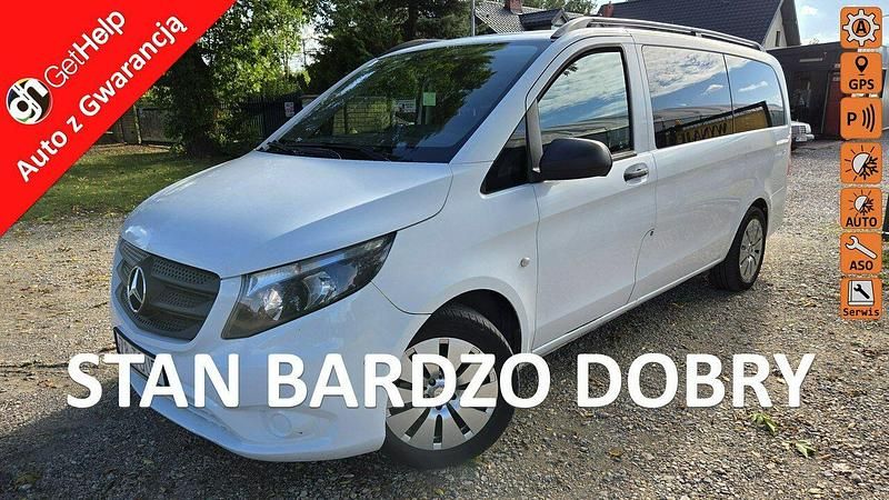 Biały Używany 2018 Mercedes Vito Minivan | 74 900 zł - Obraz 1/4