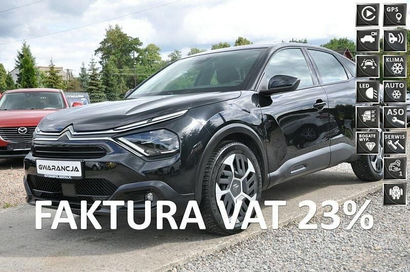 Czarny (metalik, perła) Używany 2023 Citroën C4 Hatchback | 60 800 zł (Uczciwa cena) - Obraz 1/4