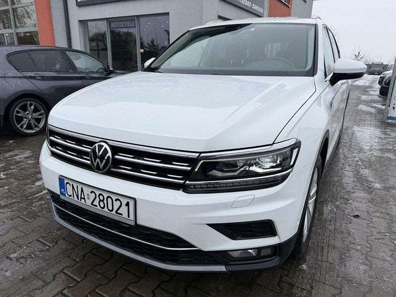 Używany VW Tiguan Allspace 150 KM (110 kW) 2018 Biały SUV