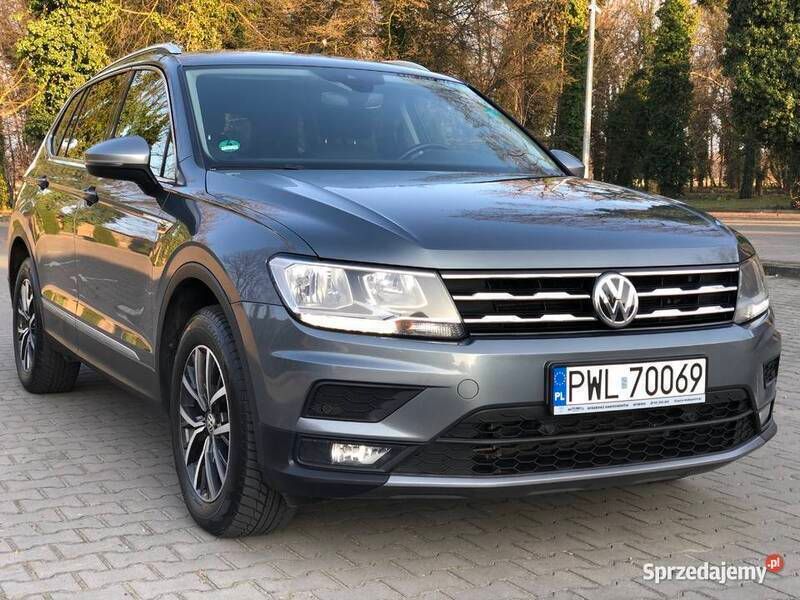 Szary Używany 2017 VW Tiguan Allspace SUV | 82 800 zł (Dość drogi) - Obraz 1/4