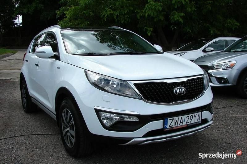 Biały Używany 2013 Kia Sportage 2 SUV | 39 900 zł (Uczciwa cena) - Obraz 1/4