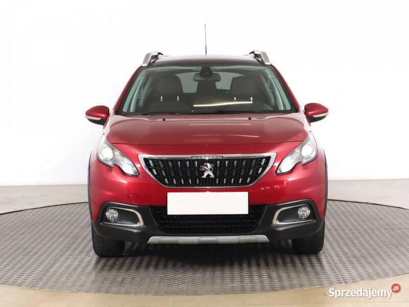 Bordowy Używany 2017 Peugeot 2008 SUV | 42 999 zł (Uczciwa cena) - Obraz 1/4