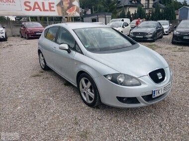 Srebrny Używany 2009 Seat Leon Hatchback | 16 900 zł (Uczciwa cena) - Obraz 1/4