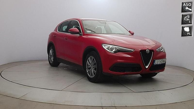 Czerwony Używany 2021 Alfa Romeo Stelvio Business SUV | 123 850 zł (Uczciwa cena) - Obraz 1/4
