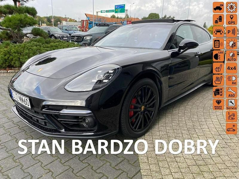 Czarny (metalik) Używany 2017 Porsche Panamera Sedan/Limuzyna | 299 000 zł - Obraz 1/4