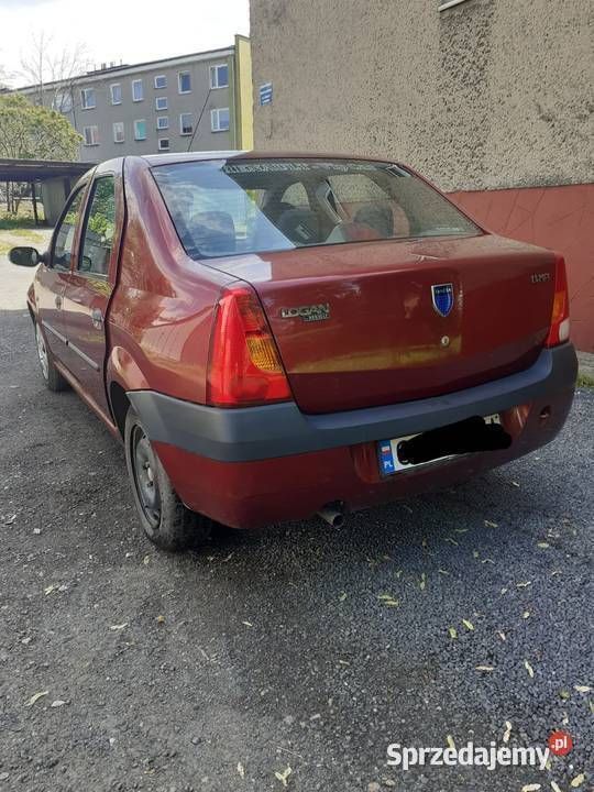 Czerwony Używany 2005 Dacia Logan Sedan/Limuzyna | 9000 zł - Obraz 1/4