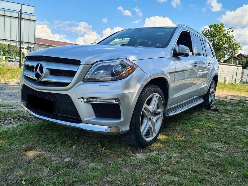Srebrny Używany 2015 Mercedes GL350 AMG SUV | 129 500 zł - Obraz 1/4