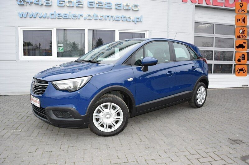 Niebieski Używany 2018 Opel Crossland X SUV | 36 900 zł (Uczciwa cena) - Obraz 1/4