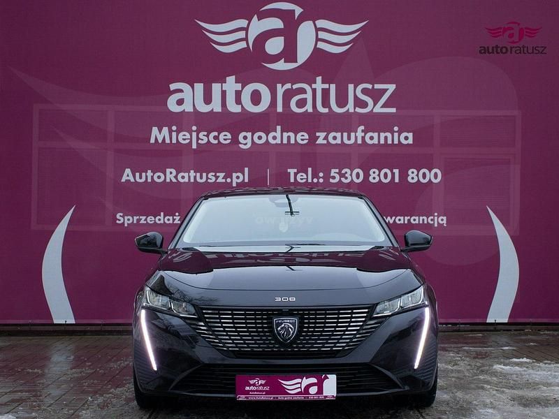 Używany Peugeot 308 Allure 130 KM (95 kW) 2022 Czarny Hatchback