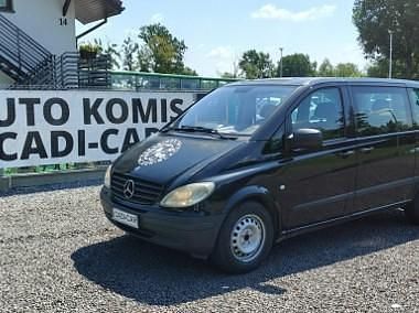 Czarny Używany 2009 Mercedes Vito Minivan | 32 900 zł (Drogi) - Obraz 1/4