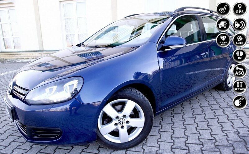 Używany VW Golf VI 105 KM (77 kW) 2011 Niebieski Hatchback