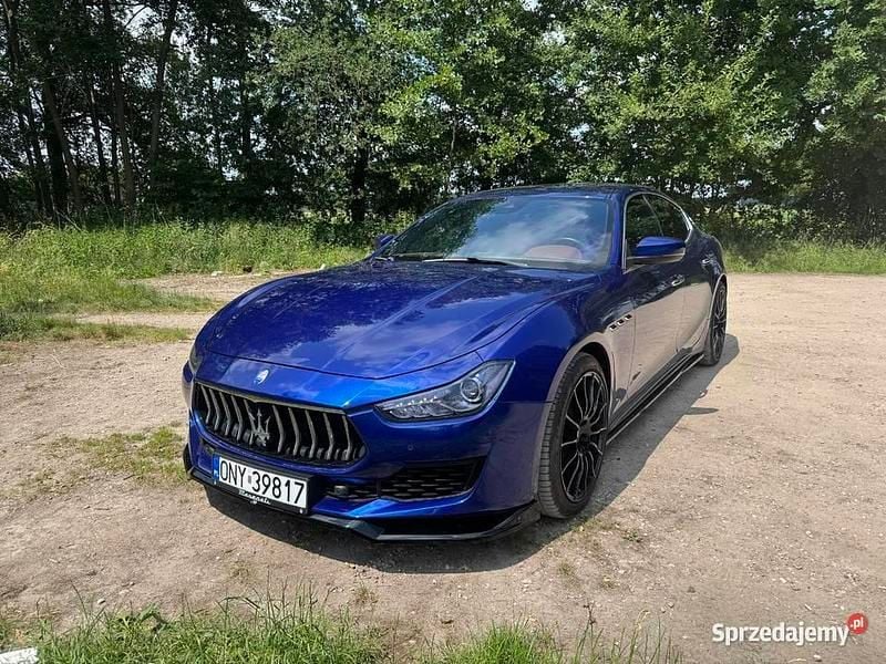Niebieski Używany 2016 Maserati Ghibli Coupe | 139 999 zł - Obraz 1/4