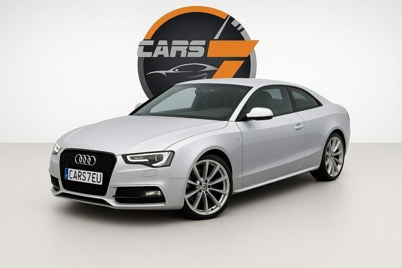 Srebrny (metalik) Używany 2014 Audi A5 Design Coupe | 56 900 zł (Dość drogi) - Obraz 1/4