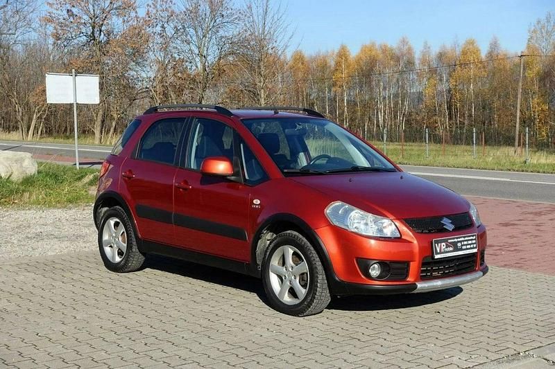 Bordowy Używany 2007 Suzuki SX4 SUV | 15 500 zł (Uczciwa cena) - Obraz 1/4