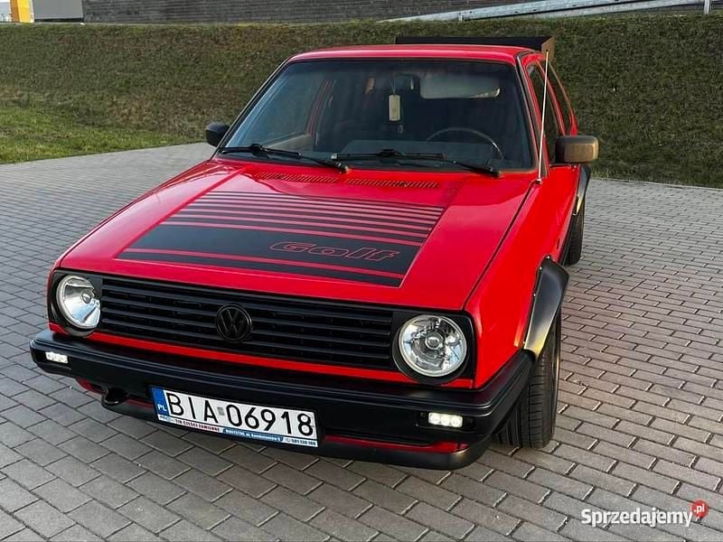 Czerwony Używany 1992 VW Golf II Coupe | 24 000 zł - Obraz 1/4