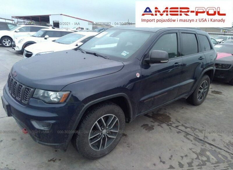 Niebieski Używany 2018 Jeep Grand Cherokee Trailhawk SUV | 97 000 zł - Obraz 1/4