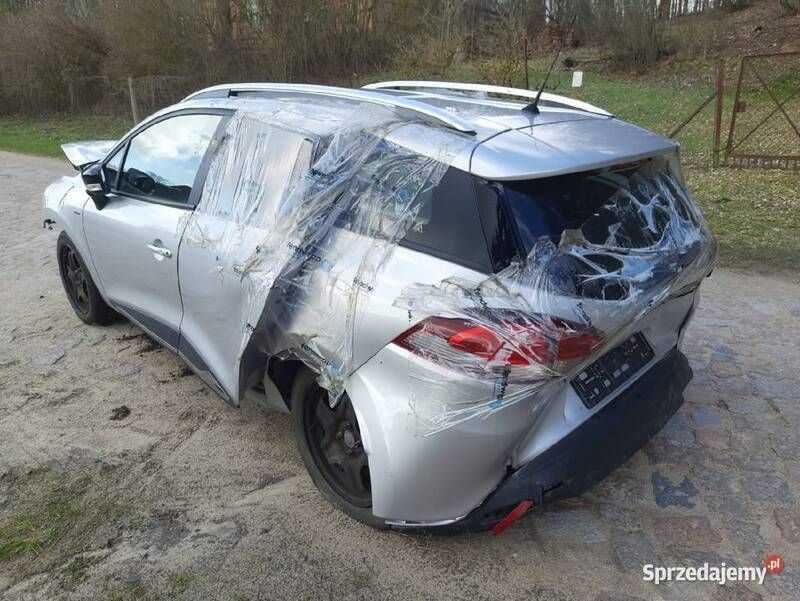 Srebrny Używany 2020 Renault Clio GrandTour Kombi | 9900 zł - Obraz 1/4