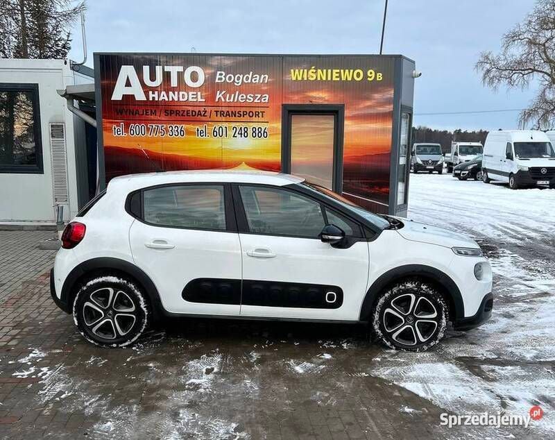 Biały Używany 2019 Citroën C3 Feel Hatchback | 26 900 zł (Uczciwa cena) - Obraz 1/4