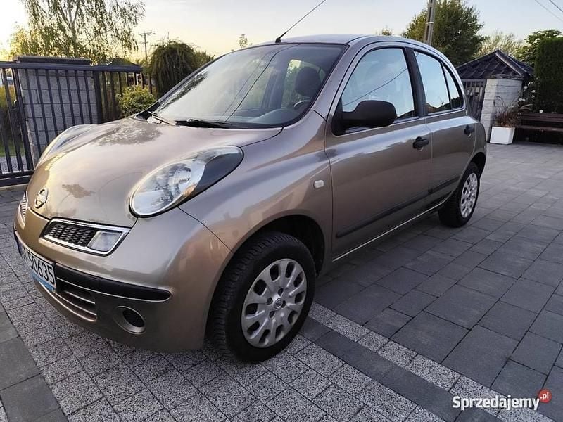 Beżowy Używany 2008 Nissan Micra Hatchback | 6900 zł (Uczciwa cena) - Obraz 1/4
