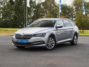 Srebrny Używany 2019 Skoda Superb Kombi | 89 999 zł (Uczciwa cena) - Obraz 1/4