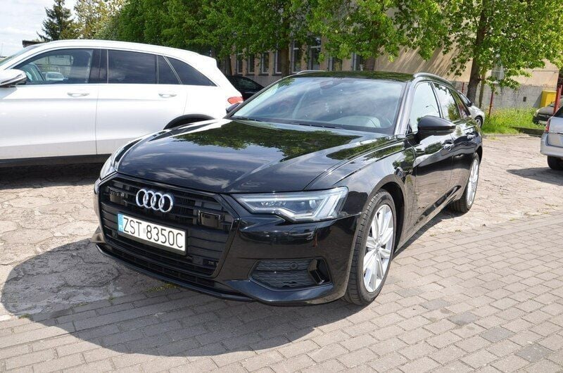 Czarny Używany 2019 Audi A6 Sport Kombi | 99 900 zł (Uczciwa cena) - Obraz 1/4