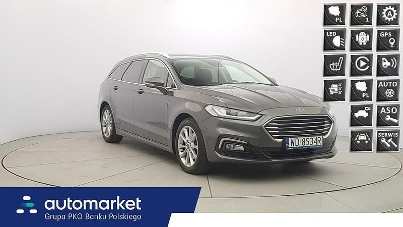 Szary Używany 2020 Ford Mondeo Titanium Kombi | 74 850 zł (Dość drogi) - Obraz 1/4