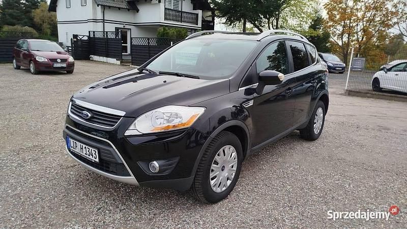 Czarny Używany 2010 Ford Kuga SUV | 33 900 zł (Uczciwa cena) - Obraz 1/4