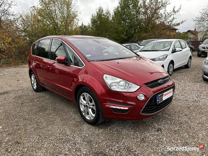 Pomarańczowy (metalik) Używany 2013 Ford S-MAX S Minivan | 28 900 zł (Uczciwa cena) - Obraz 1/4