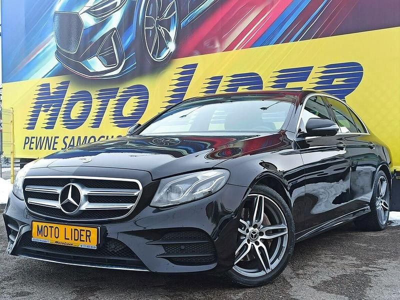 Używany Mercedes E220 AMG line 2018 Czarny Sedan/Limuzyna