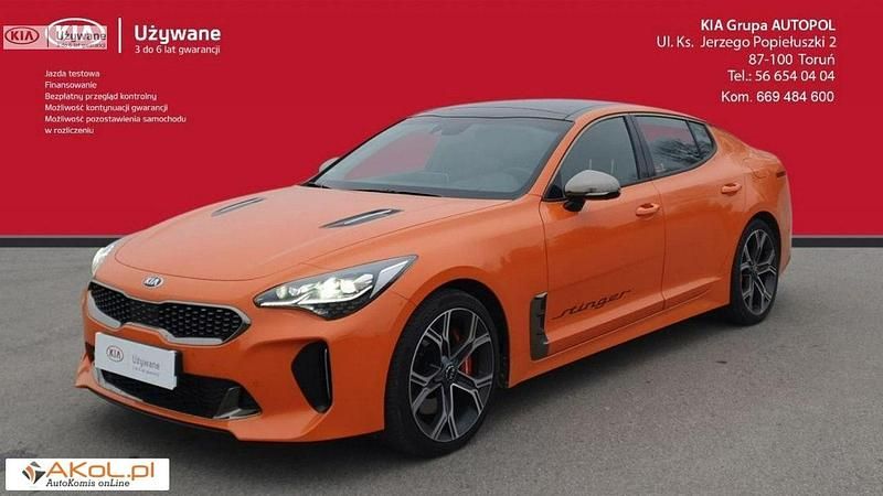 Inny (metalik) Używany 2019 Kia Stinger 2 Coupe | 214 900 zł (Drogi) - Obraz 1/1