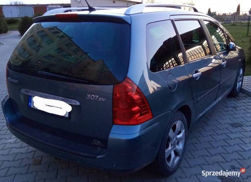 Niebieski Używany 2006 Peugeot 307 Kombi | 5900 zł (Dobra cena) - Obraz 1/4
