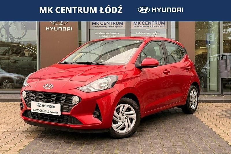 Czerwony Używany 2020 Hyundai i10 Comfort Hatchback | 48 900 zł (Dość drogi) - Obraz 1/4