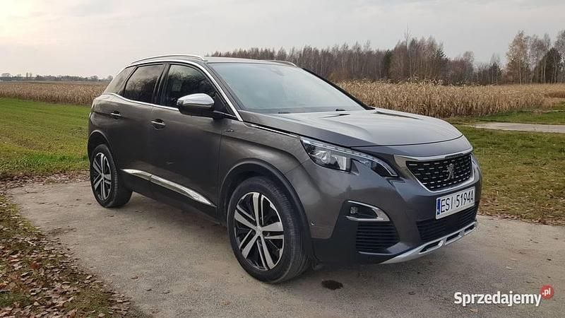 Szary Używany 2018 Peugeot 3008 GTi SUV | 74 900 zł (Dość drogi) - Obraz 1/4