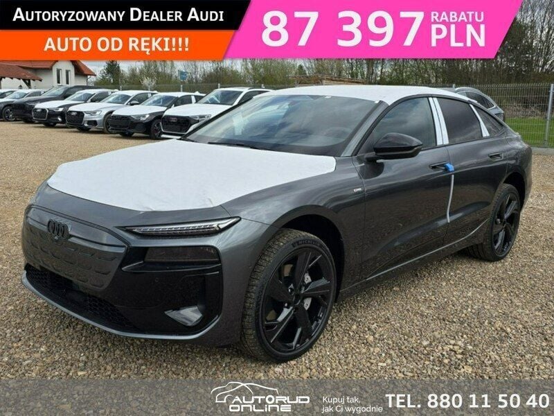 Szary (metalik) Nowe 2025 Audi A6 e-tron Sedan/Limuzyna | 401 333 zł - Obraz 1/4