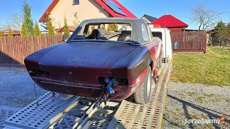 Używany Fiat 124 1972 Wiśniowy Coupe