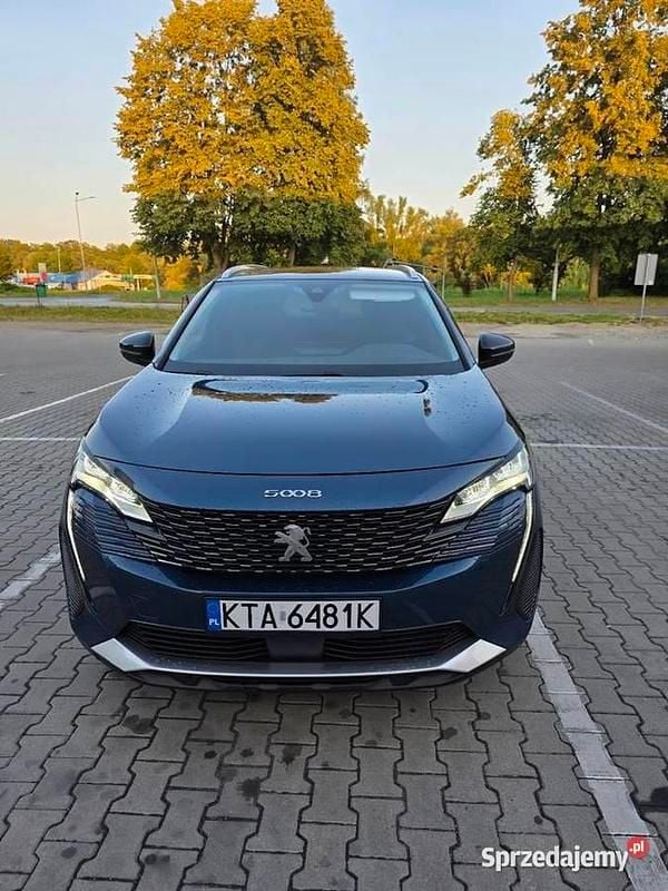Używany Peugeot 5008 130 KM (95 kW) 2021 Granatowy Minivan