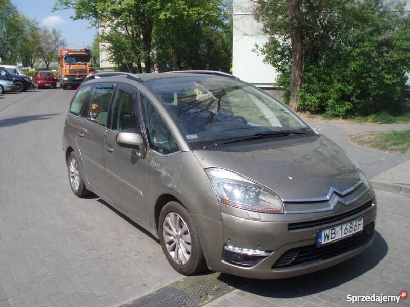 Brązowy Używany 2009 Citroën Grand C4 Picasso Exclusive Minivan | 11 900 zł (Uczciwa cena) - Obraz 1/4