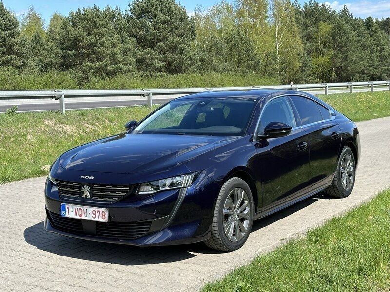 Fioletowy Używany 2018 Peugeot 508 Allure Sedan/Limuzyna | 68 900 zł (Dość drogi) - Obraz 1/4